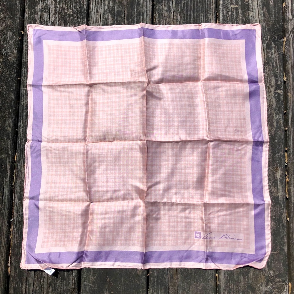 Anne Klein 20.5” square Silk Scarf